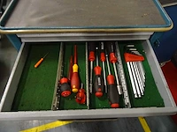 Gedore - adjutant 2000 - gereedschapswagen - afbeelding 3 van  10