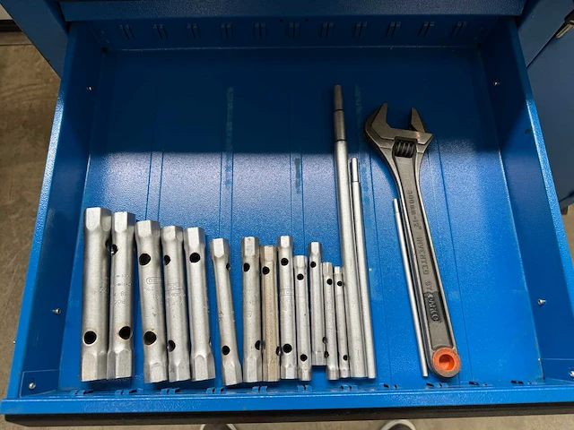 Gedore 1504 gereedschapswagen met inhoud - afbeelding 3 van  5