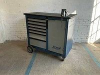 Gedore 1504 werkbank met bankschroef en inhoud - afbeelding 2 van  20