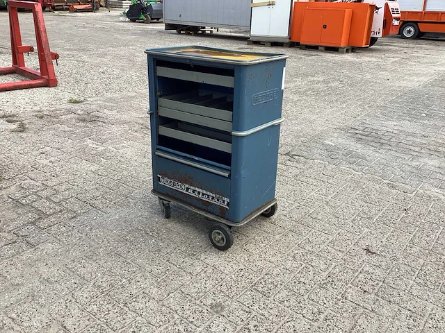 Gedore 1580 gereedschapswagen - afbeelding 1 van  4