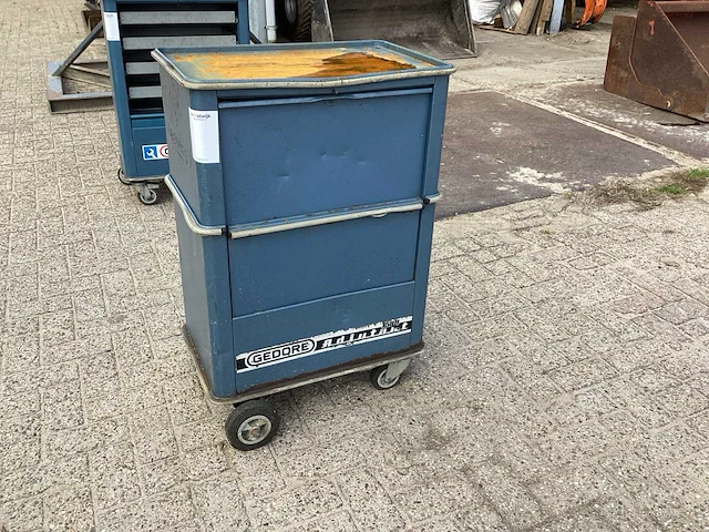 Gedore 1580 gereedschapswagen - afbeelding 4 van  4