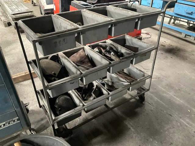 Gedore adjutant 1580 gereedschapswagen en divers - afbeelding 4 van  6