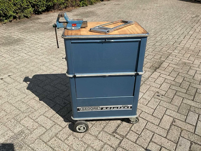 Gedore adjutant 1580 gereedschapswagen met 4 laden - afbeelding 5 van  12