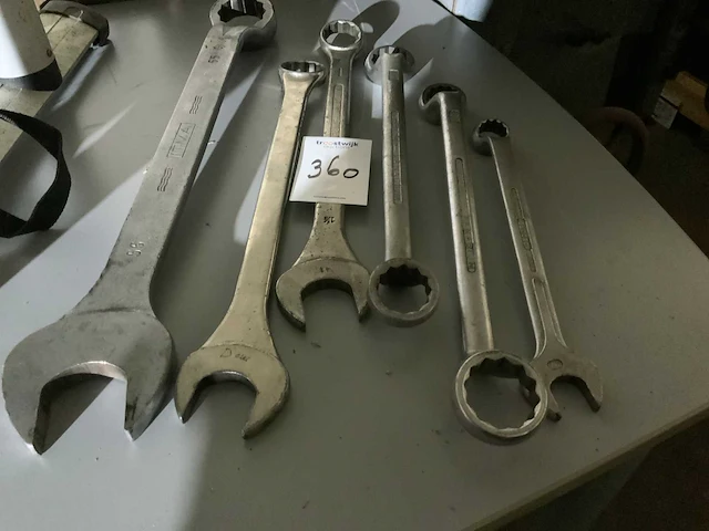 Gedore en anderen ringsleutels (6x) - afbeelding 1 van  4