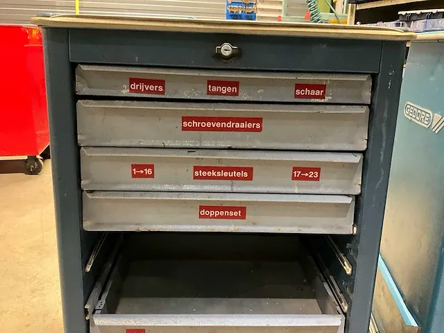 Gedore gereedschapswagen (2x) - afbeelding 2 van  8
