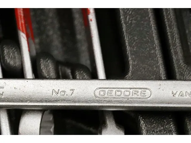 Gedore gereedschapswagen incl. divers gereedschap - afbeelding 7 van  15