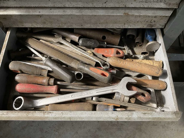 Gedore gereedschapswagen met inhoud - afbeelding 6 van  8