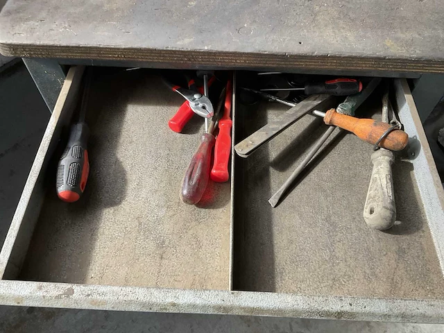 Gedore gereedschapswagen met inhoud - afbeelding 8 van  8