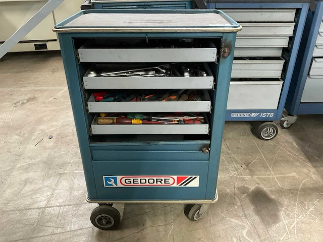 Gedore gereedschapswagen - afbeelding 2 van  6