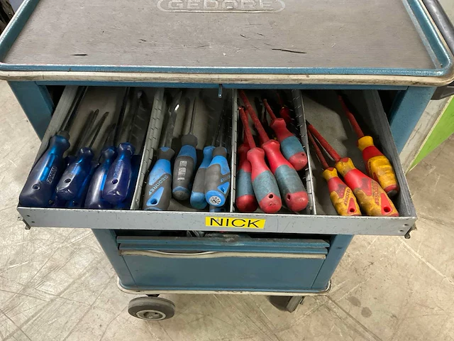Gedore gereedschapswagen - afbeelding 3 van  6