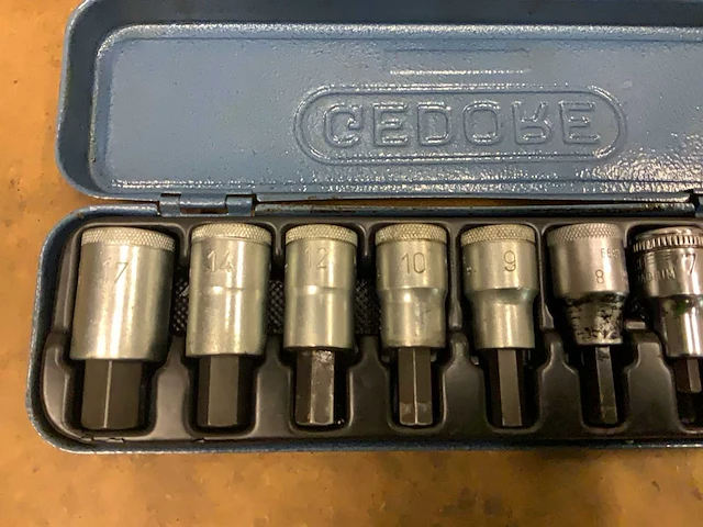 Gedore / heyco etc inbus doppenset - afbeelding 3 van  5