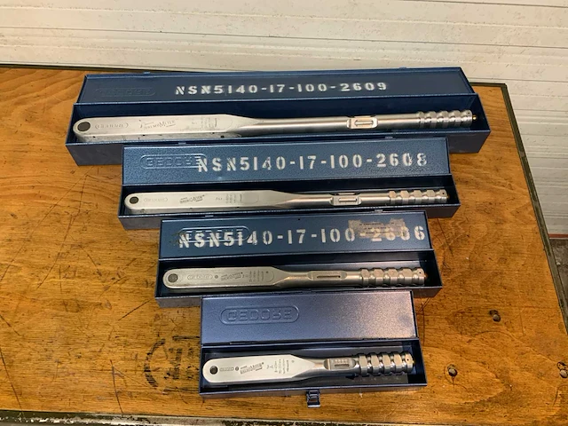 Gedore rahsol dremometer a , b , c , en d momentsleutel set - afbeelding 1 van  15