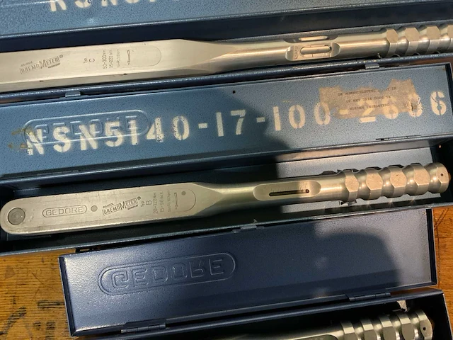 Gedore rahsol dremometer a , b , c , en d momentsleutel set - afbeelding 10 van  15