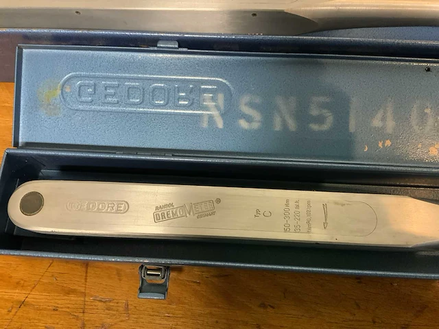 Gedore rahsol dremometer a , b , c , en d momentsleutel set - afbeelding 3 van  16