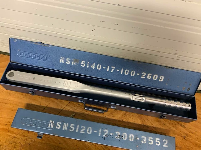 Gedore rahsol dremometer a , b , c , en d momentsleutel set - afbeelding 4 van  16