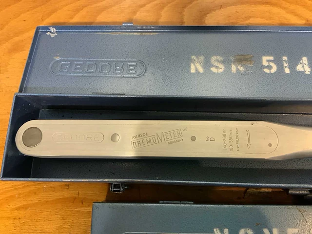 Gedore rahsol dremometer a , b , c , en d momentsleutel set - afbeelding 6 van  16