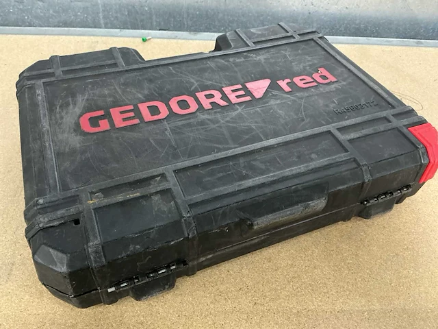 Gedore red r45603172 doppenset gereedschapswagen - afbeelding 1 van  4