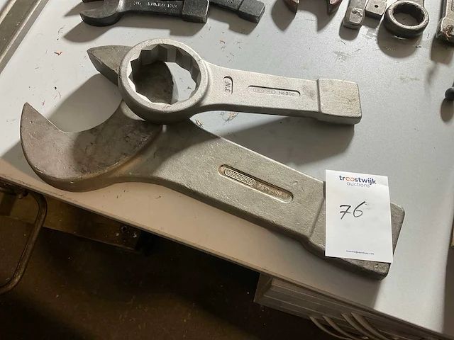 Gedore slagsleutels (2x) - afbeelding 2 van  2