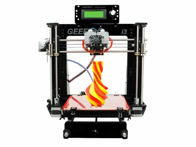 Geeetech - black acrylic i3 pro c - 3d printer - afbeelding 1 van  6