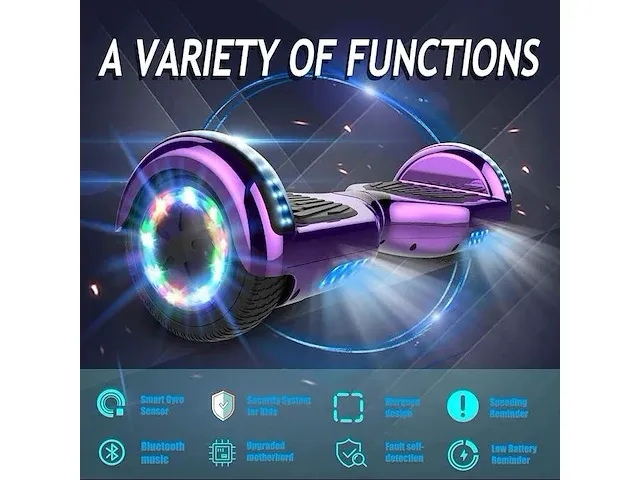 Geekme hoverboard - afbeelding 1 van  2