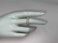 Geel gouden ring 14 krt. met diamant 3,66 crt. - afbeelding 2 van  10