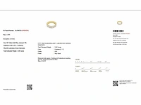 Geel gouden ring 14 krt. met diamant 3,66 crt. - afbeelding 3 van  10