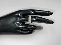 Geel gouden ring 14 krt. met diamant 3,66 crt. - afbeelding 4 van  10