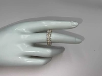 Geel gouden ring 14 krt. met diamant 3,66 crt. - afbeelding 6 van  10