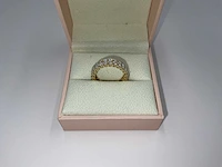 Geel gouden ring 14 krt. met diamant 3,66 crt. - afbeelding 8 van  10