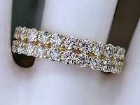 Geel gouden ring 14 krt. met diamant 3,66 crt. - afbeelding 7 van  10