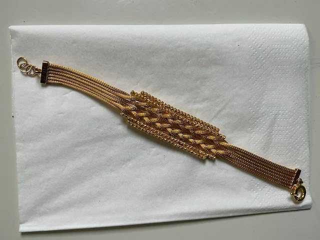 Geelgouden - bracelet - afbeelding 5 van  9