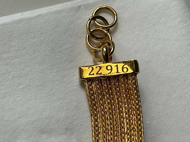 Geelgouden - bracelet - afbeelding 9 van  9
