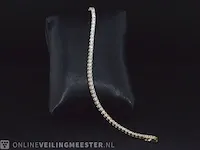 Geelgouden armband met briljant geslepen diamanten 4.17 carat - afbeelding 5 van  7