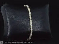 Geelgouden armband met briljant geslepen diamanten 4.17 carat - afbeelding 6 van  7