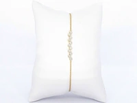 Geelgouden armband met diamanten - afbeelding 4 van  9