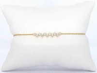 Geelgouden armband met diamanten - afbeelding 5 van  9