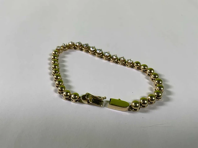 Geelgouden armband - afbeelding 4 van  4