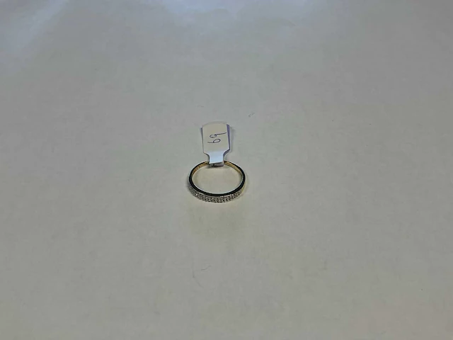 Geelgouden ring - afbeelding 1 van  3