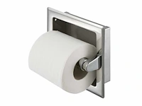 Geesa hotel inbouw closetrolhouder rvs look - afbeelding 1 van  2