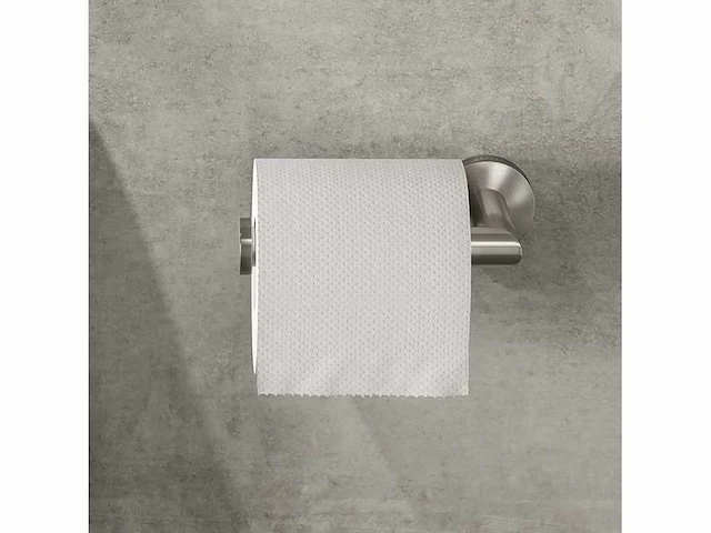 Geesa nemox stainless steel toiletrolhouder zonder klep - afbeelding 3 van  3