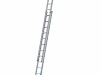 Gefelste opsteekladder 2-delig 2x12 treden zarges, everest 2e 40248 - afbeelding 1 van  1