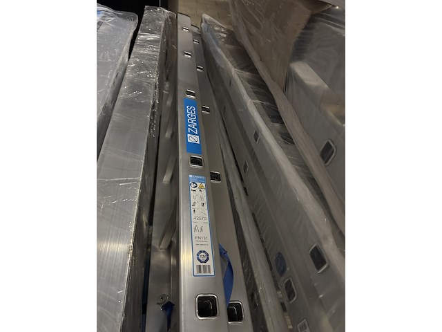 Gefelste reformladder 2-delig 2 x 10 sporten zarges, combimaster plus x 42570 - afbeelding 2 van  5