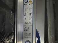 Gefelste reformladder 2-delig 2 x 10 sporten zarges, combimaster plus x 42570 - afbeelding 3 van  5