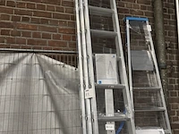 Gefelste reformladder 3-delig 3 x 10 sporten zarges, skymaster dx 44840 - afbeelding 2 van  5
