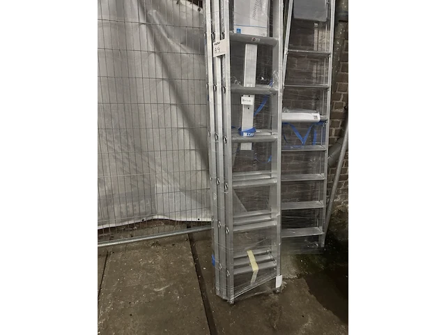 Gefelste reformladder 3-delig 3 x 10 sporten zarges, skymaster dx 44840 - afbeelding 3 van  5