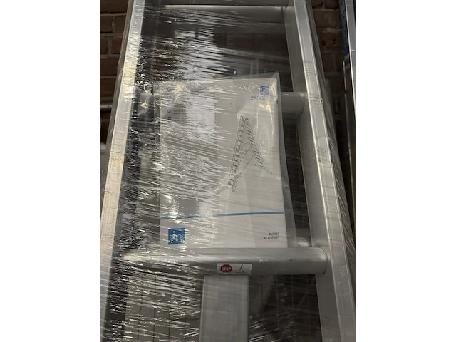 Gefelste reformladder 3-delig 3 x 10 sporten zarges, skymaster dx 44840 - afbeelding 4 van  5