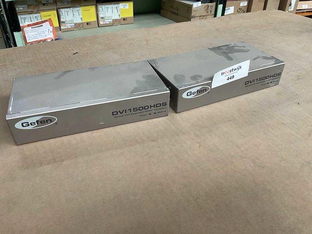 Gefen 1500hds dvi fiber extender set (6x) - afbeelding 1 van  4
