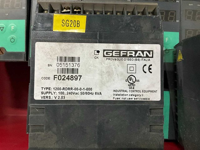 Gefran 1200-rdrr power supply (10x) - afbeelding 3 van  3