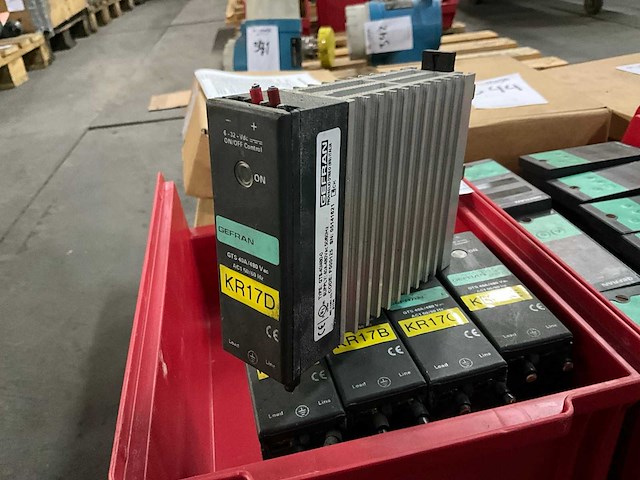 Gefran gts-40/480-0 control module (5x) - afbeelding 1 van  3