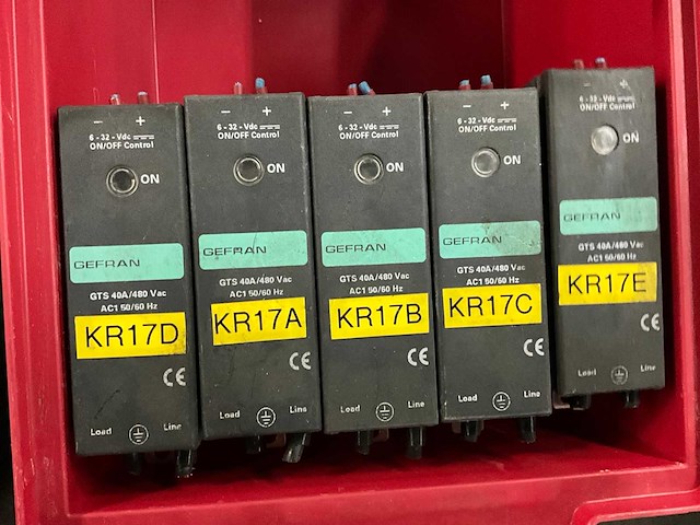 Gefran gts-40/480-0 control module (5x) - afbeelding 2 van  3
